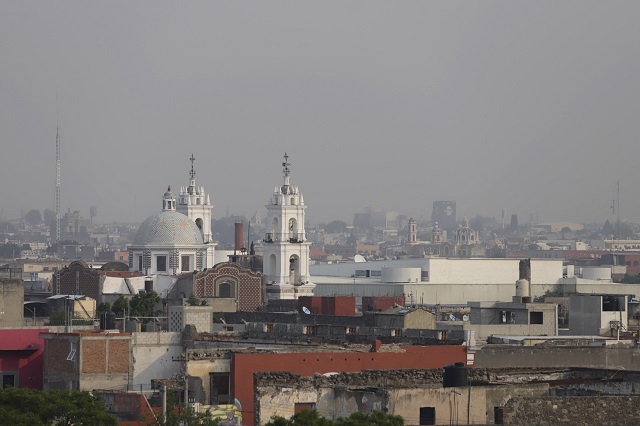 Lluvia mejora calidad de aire en Puebla