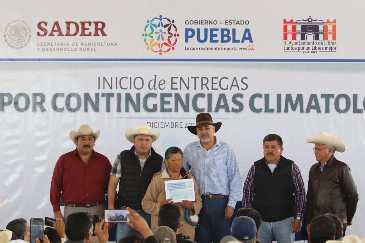 Inicia pago de 4.5 mdp a afectados por contingencias climatológicas