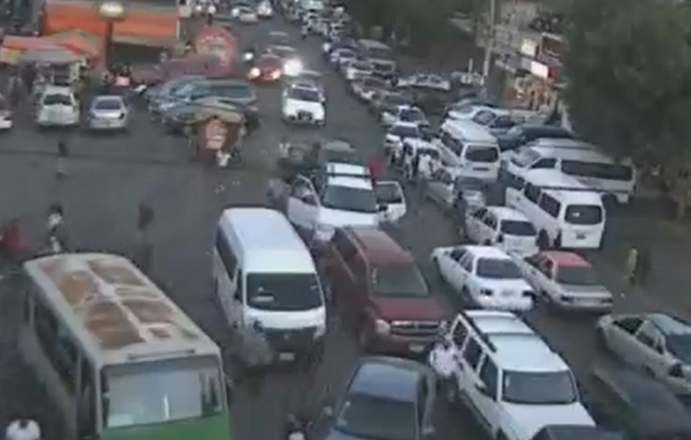 VIDEO Captan convoy del Cártel de Tláhuac asaltando autos y microbuses