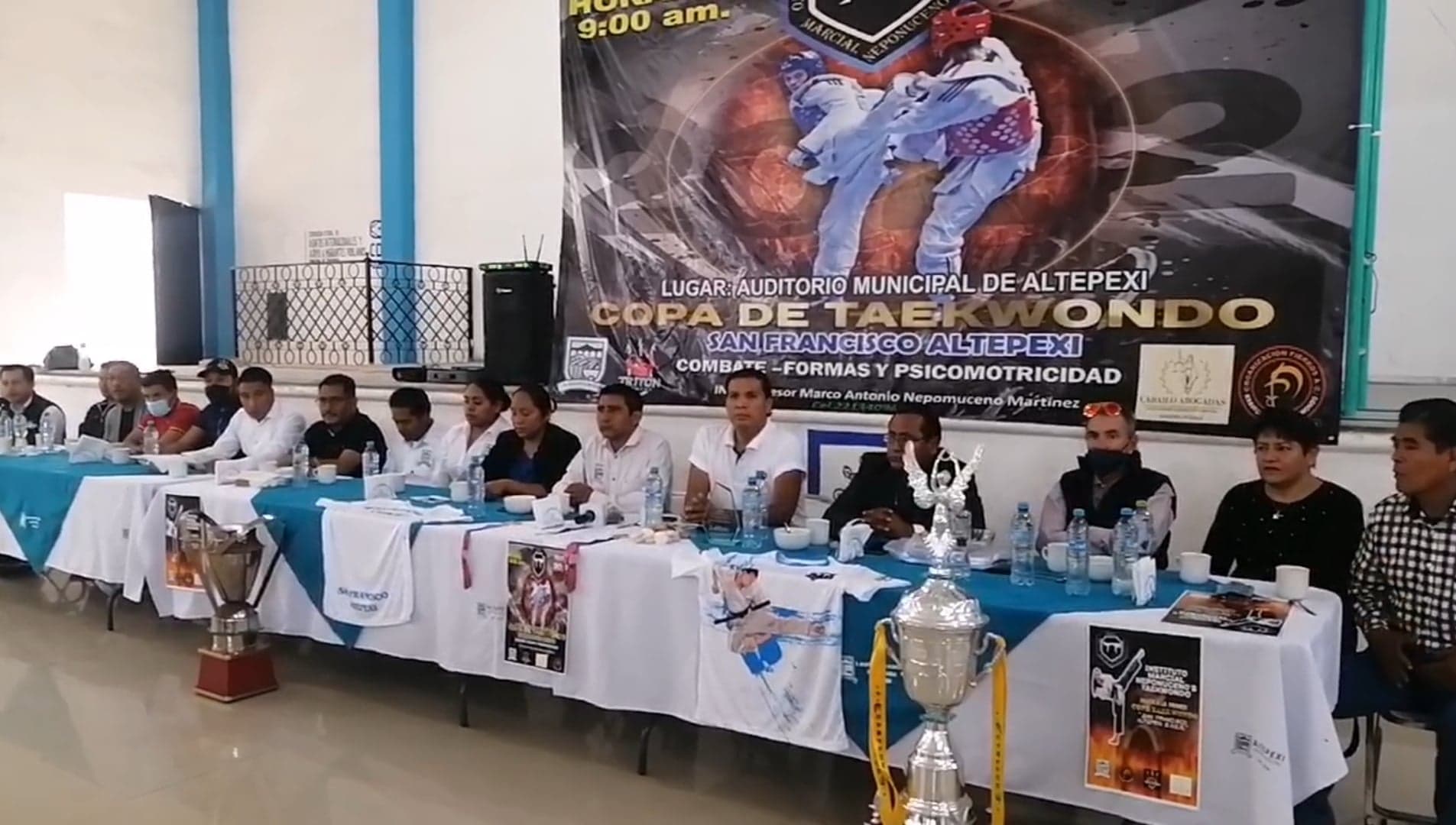 Presentan primera Copa de Taekwondo San Francisco Altepexi