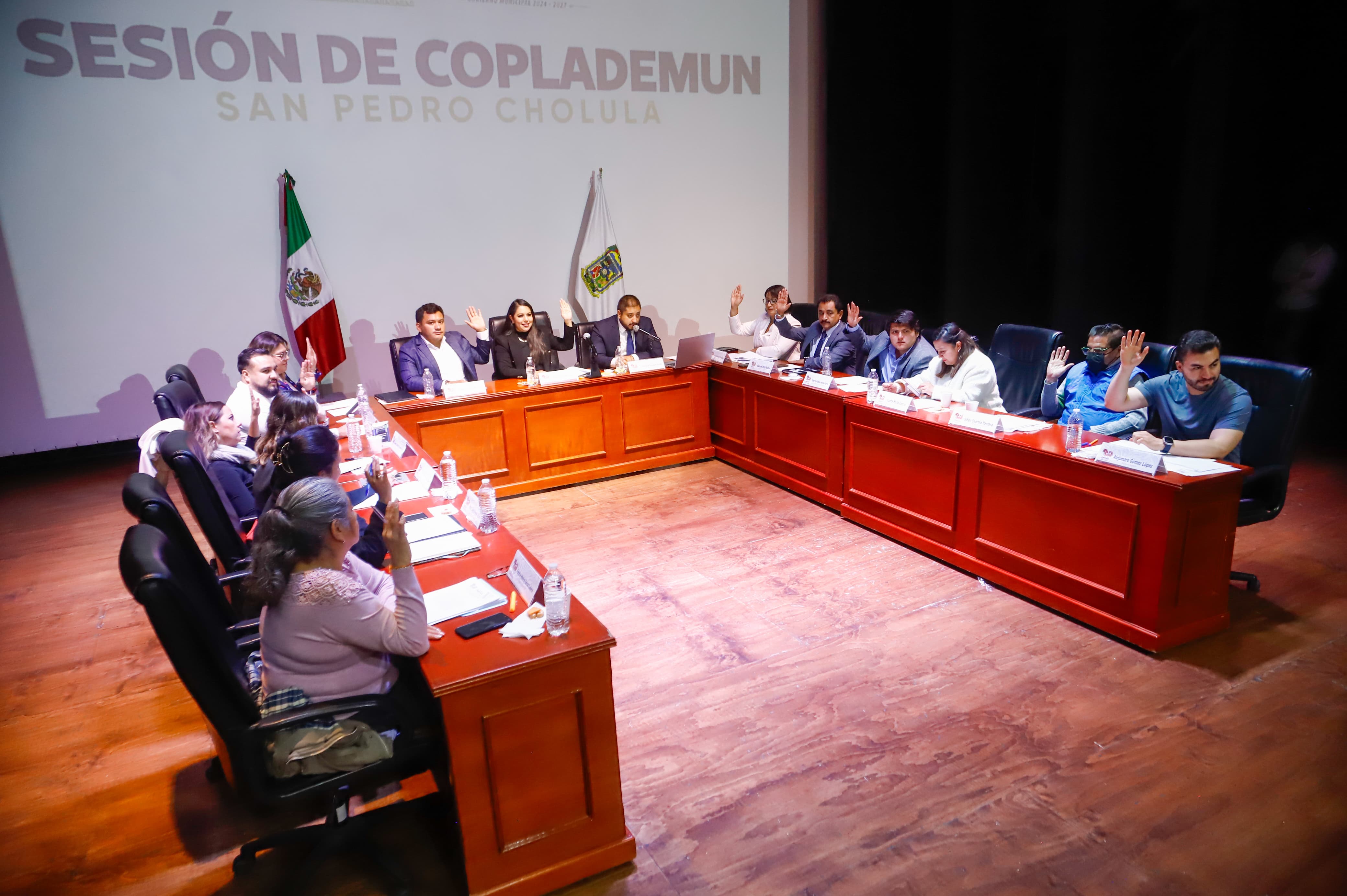 Aprueban obra pública en todas las juntas auxiliares de San Pedro Cholula para este 2025