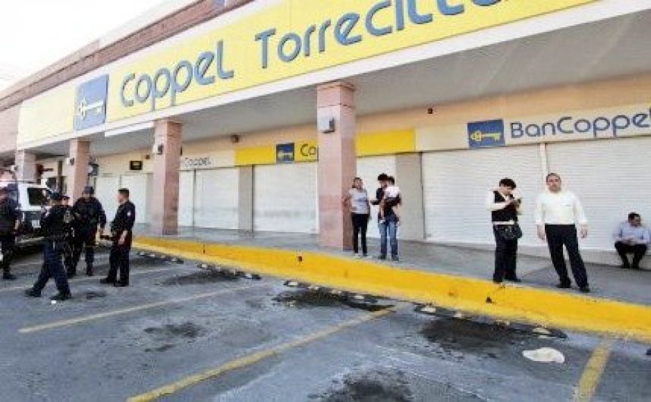 Comando roba Coppel Torrecillas y estalla crisis nerviosa