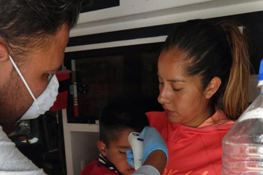 Paramédicos de Coronango realizan recorridos para prevenir coronavirus