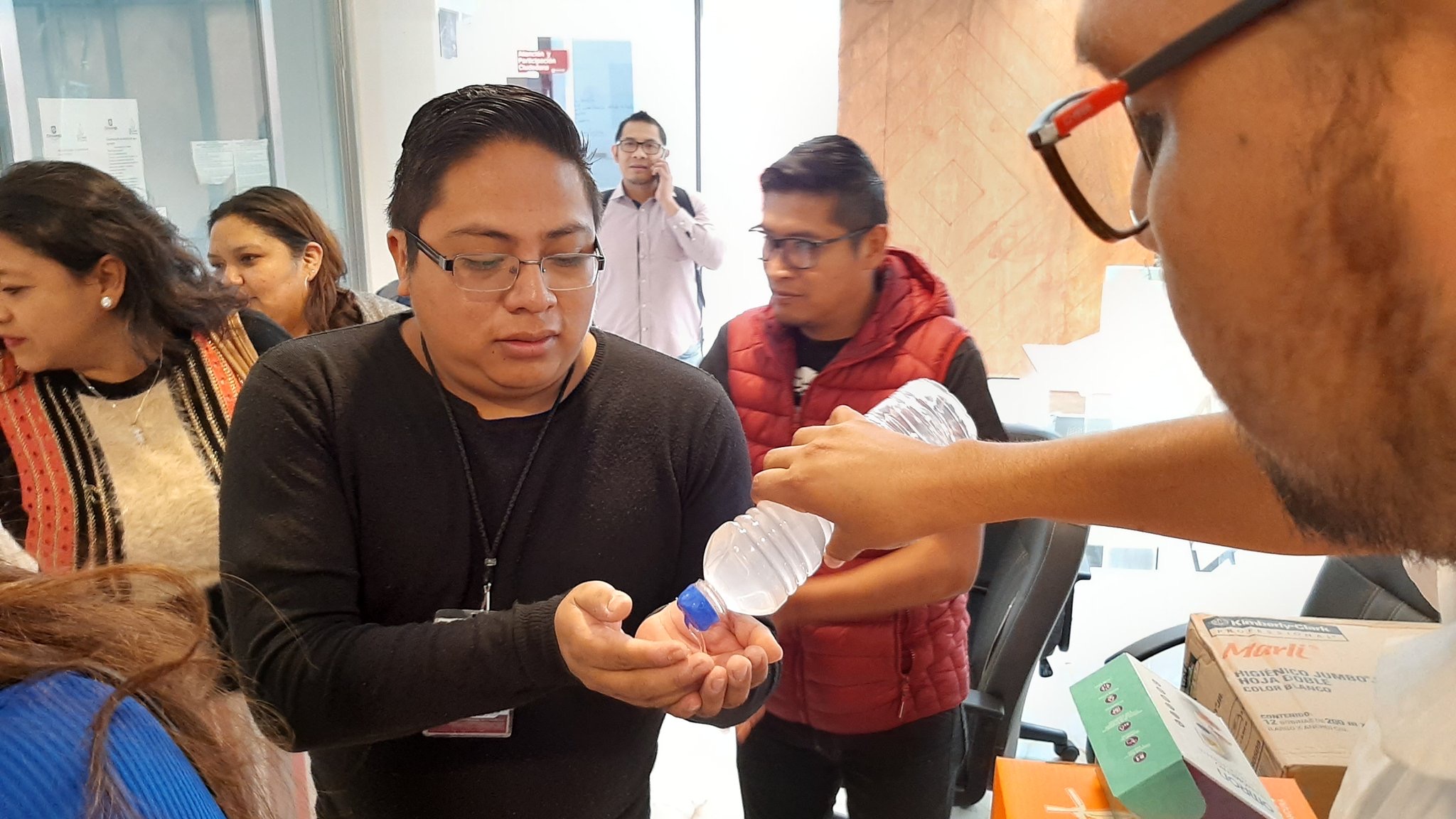 En Coronango revisan a trabajadores ante contagios por COVID19 