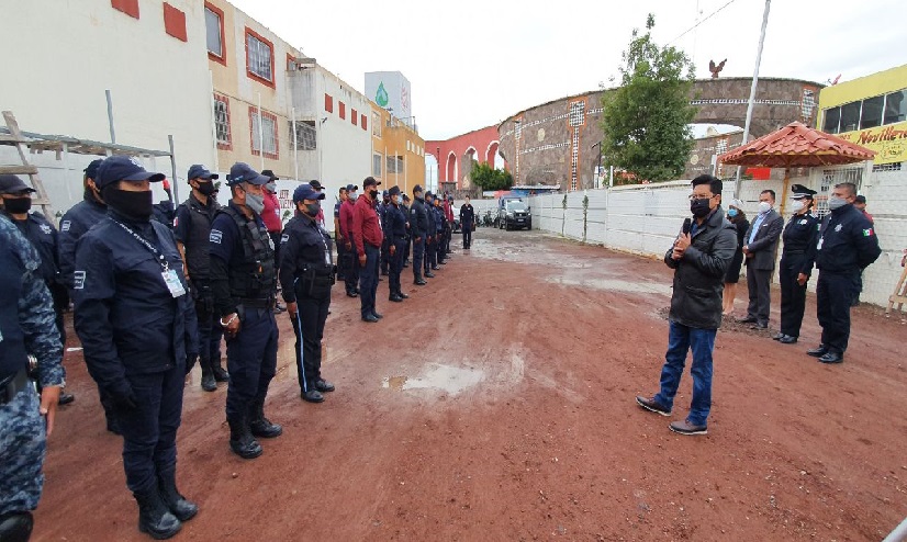 Teutli pide a policías respaldar al nuevo titular de Seguridad