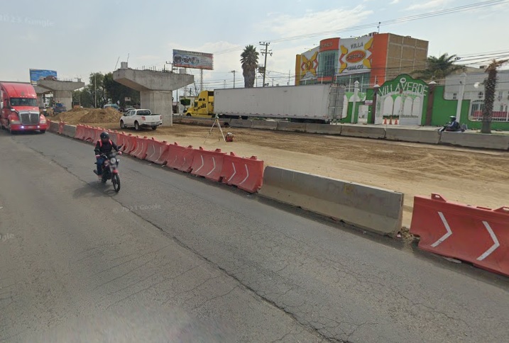 Ojo: habrá cortes viales en la México-Puebla por obras de Trolebús