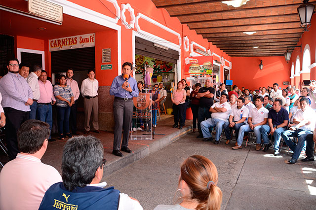 Rehabilitan Mercado Cosme del Razo de San Pedro Cholula