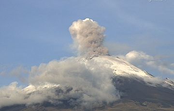 Popocatépetl registra 97 exhalaciones en 24 horas