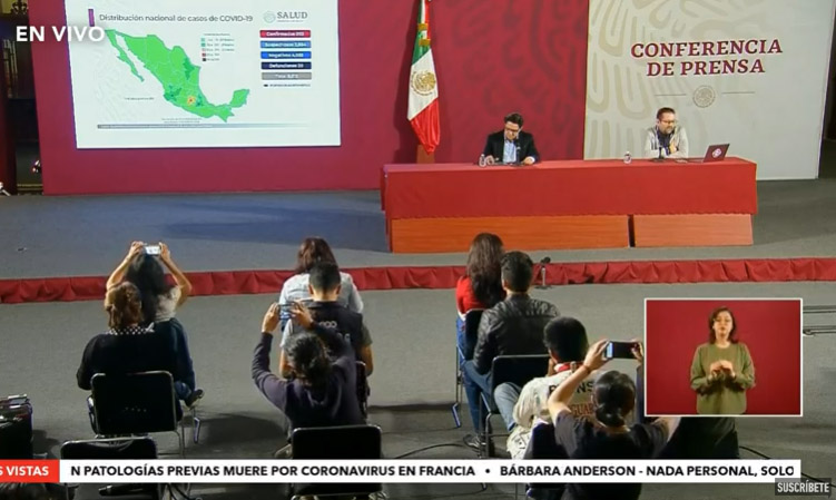 VIDEO Aumenta a 993 los casos de coronavirus en México; hay 20 muertos