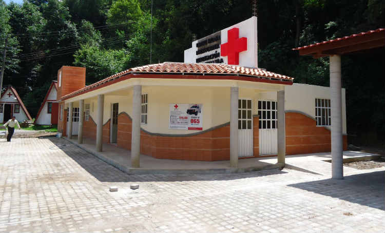 Concluyen instalaciones de Cruz Roja en Zacapoaxtla