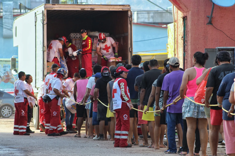 Cruz Roja Mexicana solicita ayuda humanitaria para Acapulco