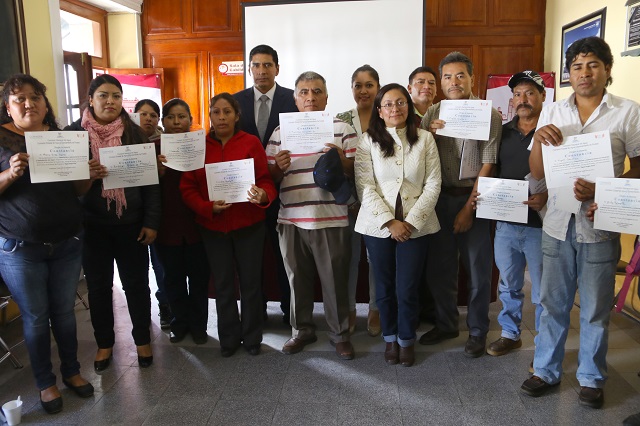 Capacitan a funcionarios de Huejotzingo sobre manejo adecuado del agua