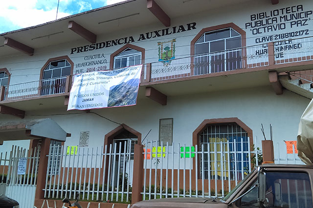 Rechazan vender tierras en Cuacuila para nuevas carreteras