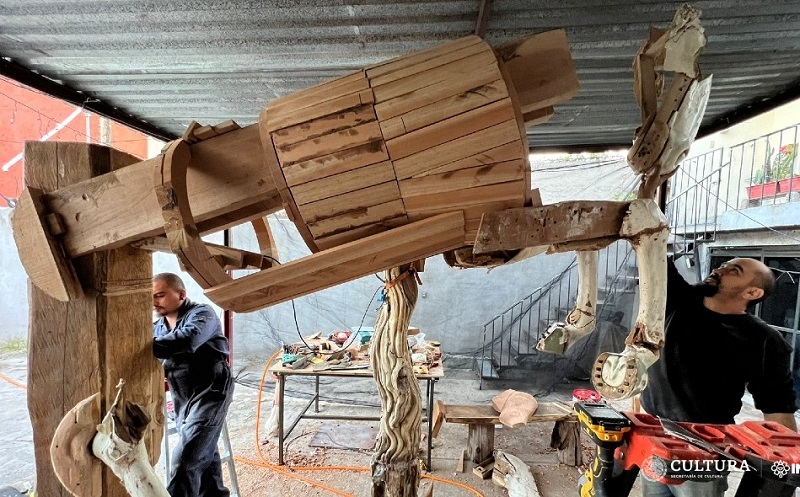 INAH entregará escultura del caballo de Santiago Apóstol en Izúcar