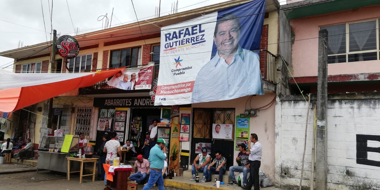 Campañas dividen a Cuacuila durante la Feria del Tamal