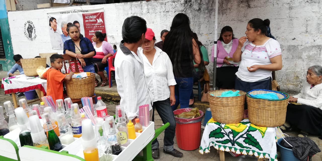 Campañas dividen a Cuacuila durante la Feria del Tamal
