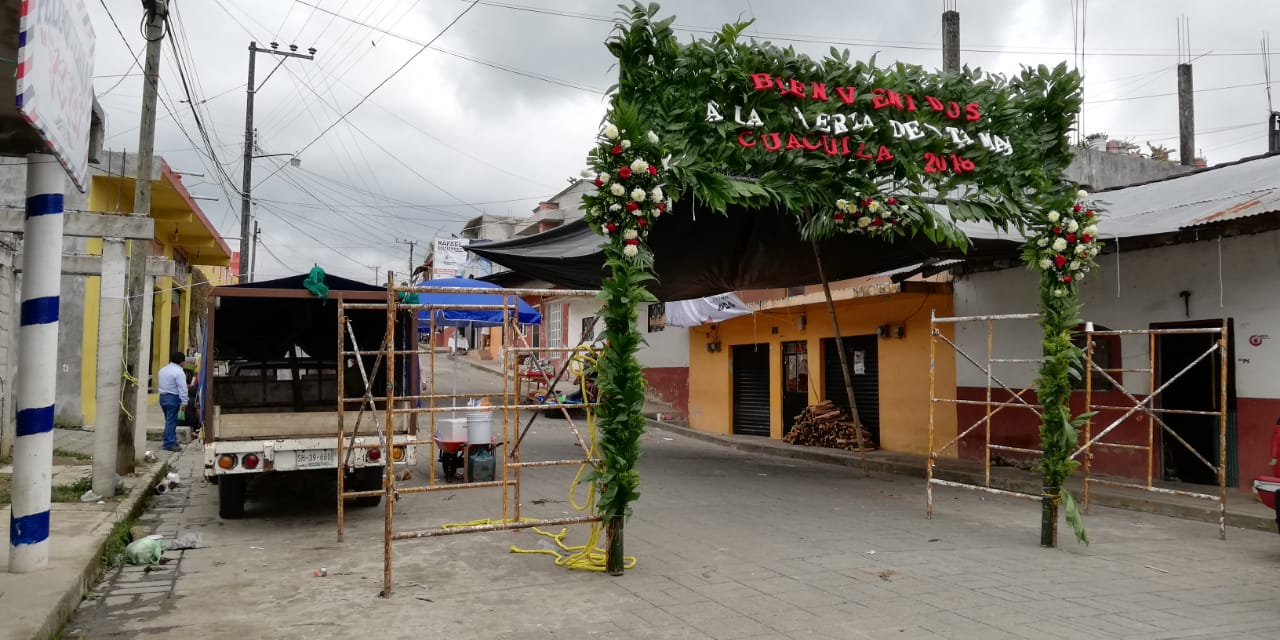 Campañas dividen a Cuacuila durante la Feria del Tamal