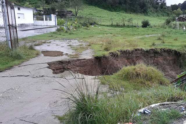 Resultan afectadas escuelas en Teziutlán por sismo y huracán
