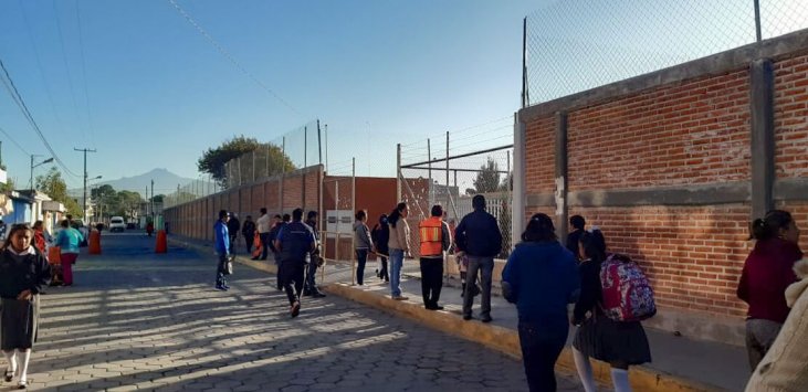 En Cuautlancingo y San Andrés Cholula alistan operativo de regreso a clases