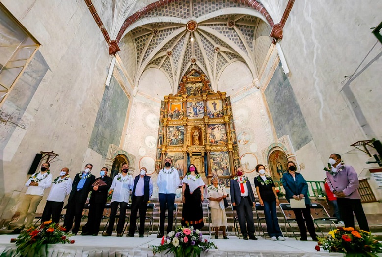 Reabre Convento de Cuauhtinchan tras primera etapa de restauración