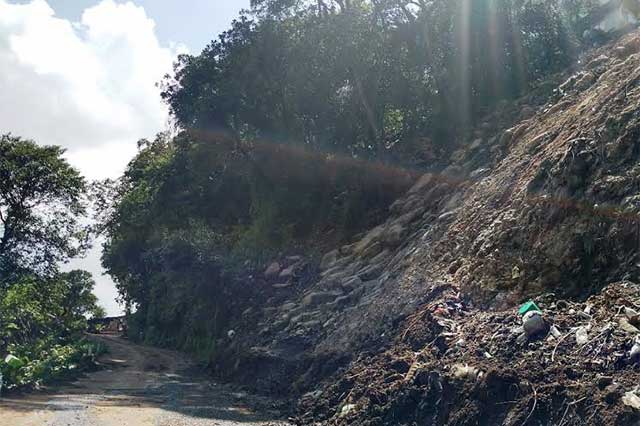 Determinarán geólogos si camino a Cuacuila es seguro tras daños por Earl