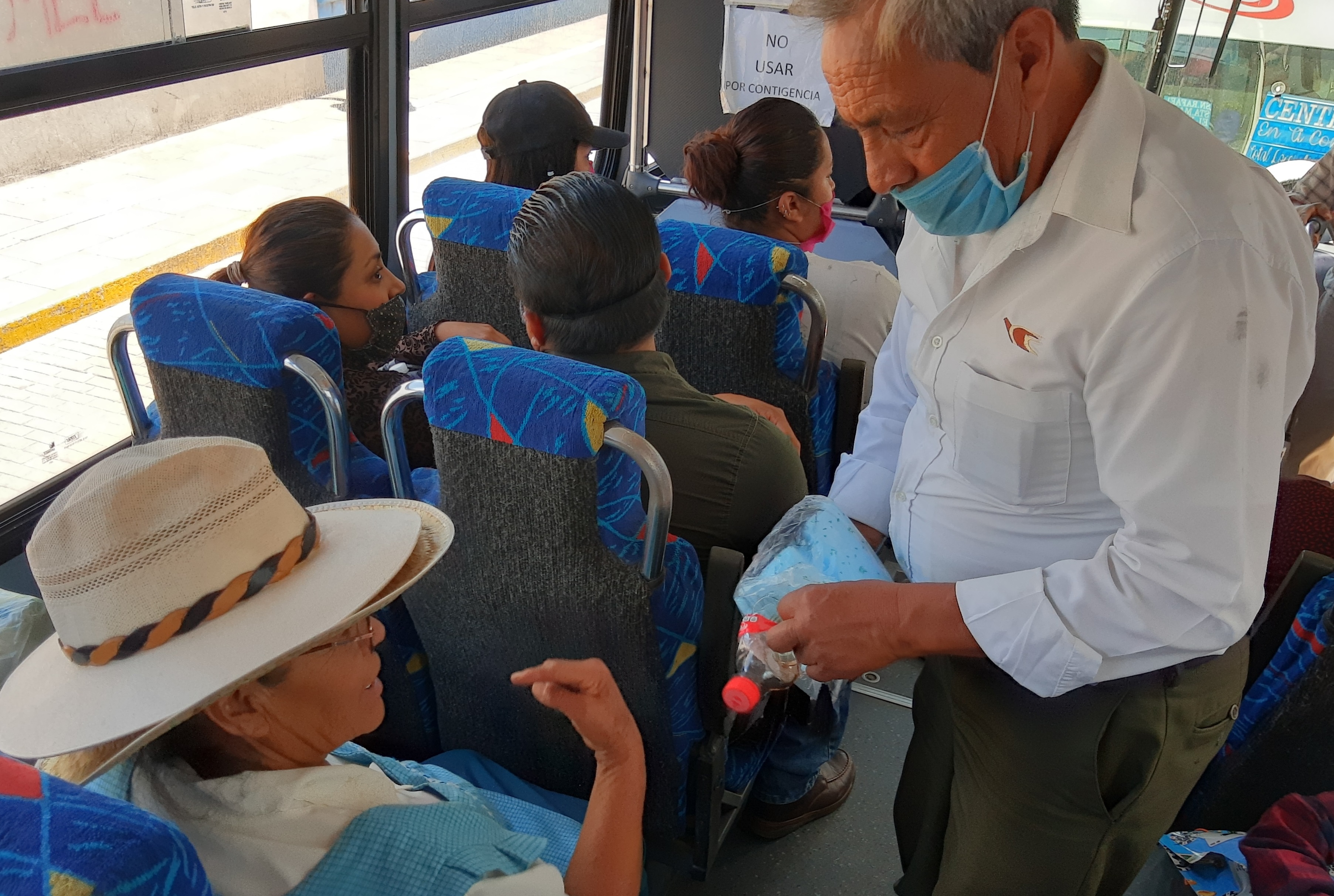 Uso voluntario de cubrebocas será en espacios públicos de Puebla