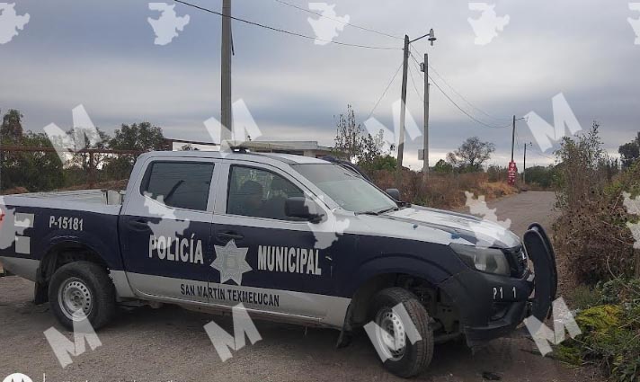 VIDEO Hallan el cadáver de un hombre en predio de Texmelucan