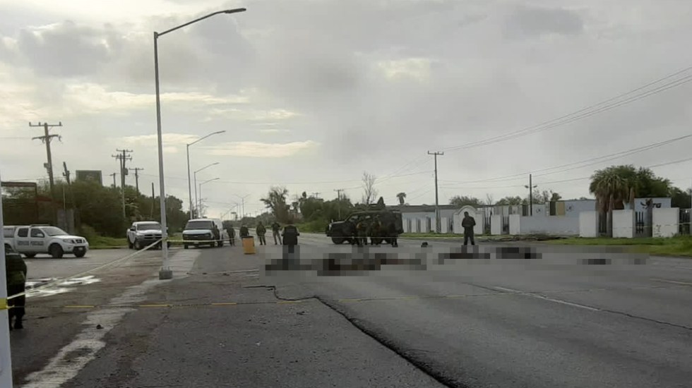 Tiran al menos nueve cuerpos en carretera de Tamaulipas