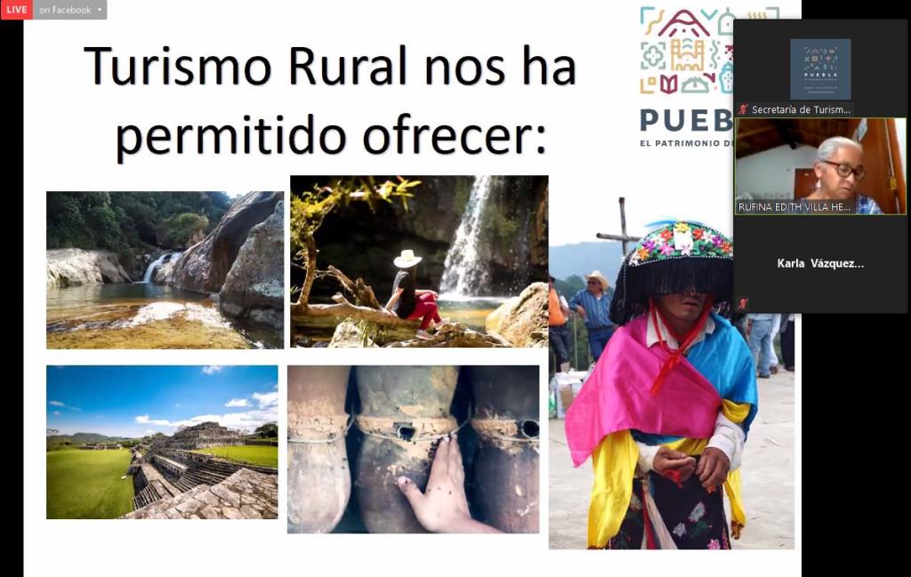 Realizan encuentros virtuales para dar a conocer atractivos de Pueblos Mágicos de Puebla