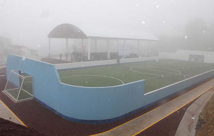 Con inversión de 5 mdp, inauguran Unidad Deportiva en Cuetzalan