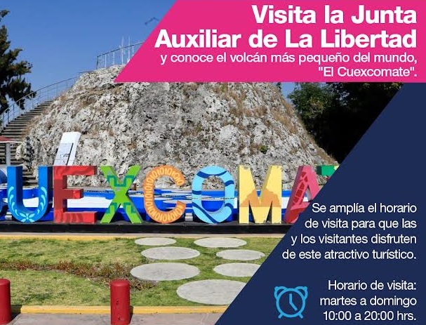Visita el volcán más pequeño del mundo: Cuexcomate