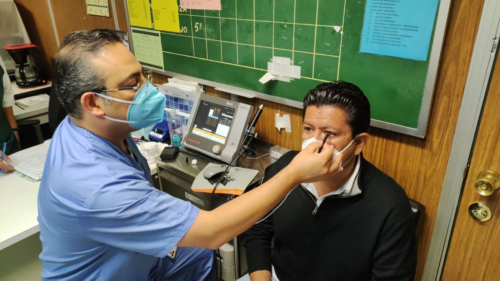 IMSS recomienda proteger los ojos para evitar contagios Covid 