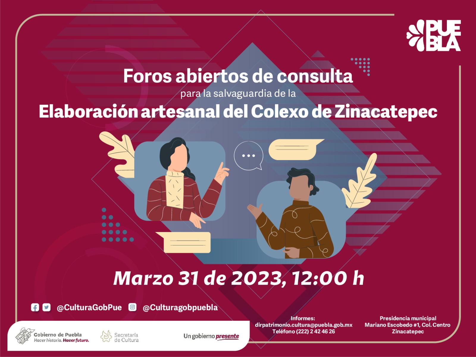 Busca gobierno estatal reconocer como patrimonio cultural al Colexo de Zinacatepec