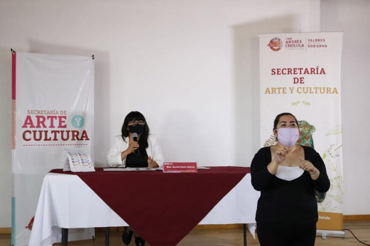 Presenta Pérez Popoca Diálogos en resiliencia: reflexiones de agentes de la cultura
