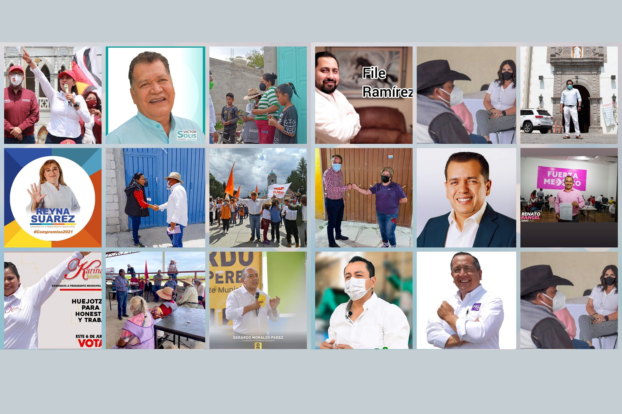 En Texmelucan y Huejotzingo todos celebran su triunfo pero en encuestas