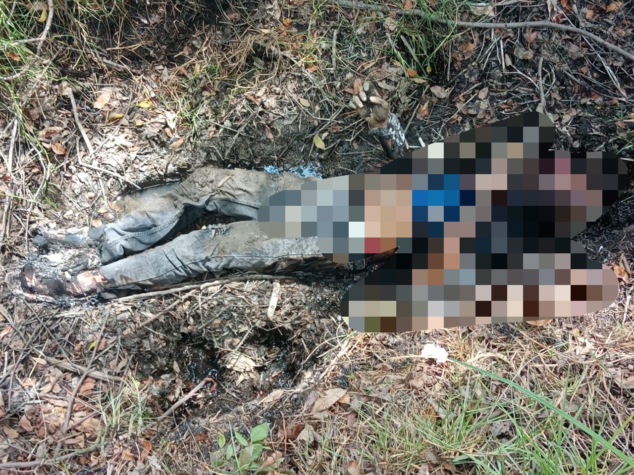 Semi calcinado ubican cadáver en Zacatelco