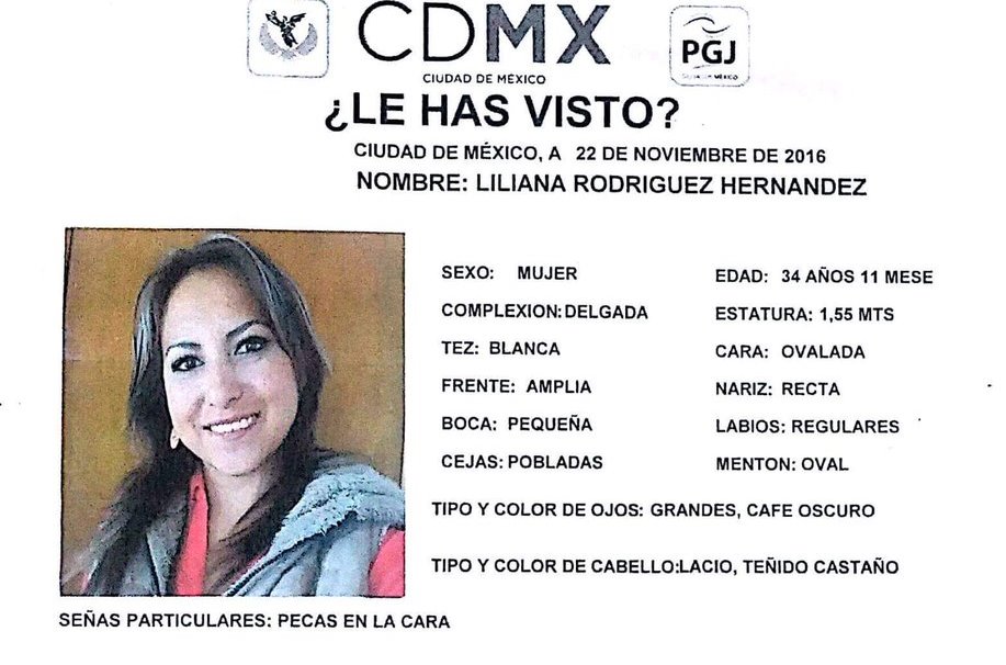 Buscan en la Ciudad de México a mujer desaparecida en Huauchinango