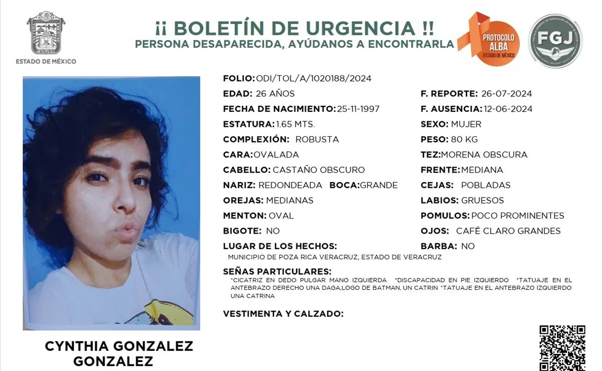 Detienen en Veracruz a joven reportada como desaparecida por presuntos delitos contra la salud 