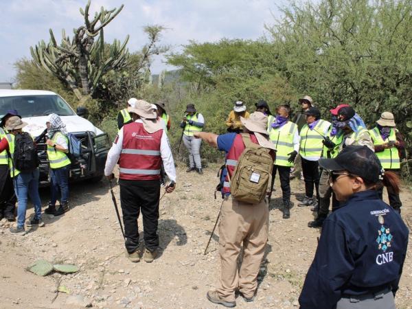 Realiza Gobierno del Estado búsqueda de personas desaparecidas en Ajalpan