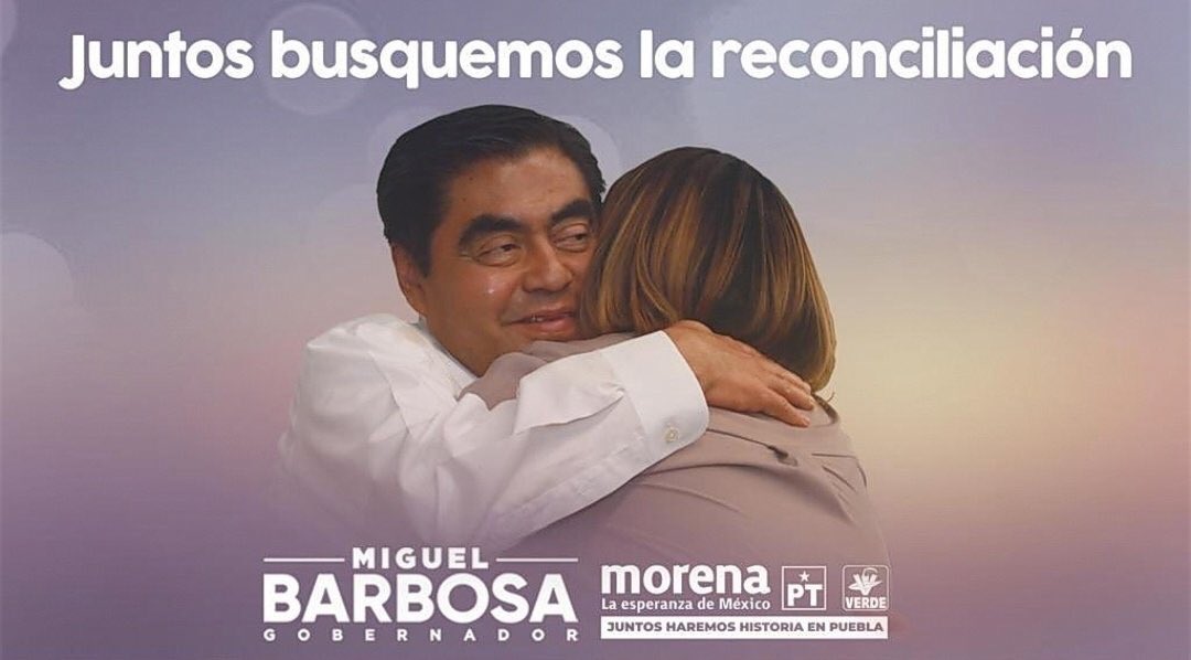 Critican propaganda de Barbosa, acusan lucra con imagen de MEAH