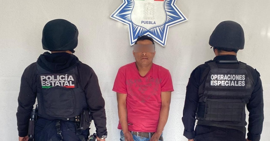 Capturan a presunto distribuidor de El Pelón en Puebla