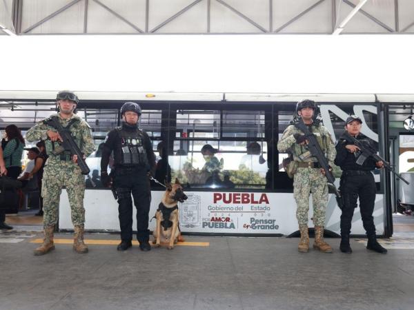 Reporta SSP la detención de 109 personas en la última semana en Puebla