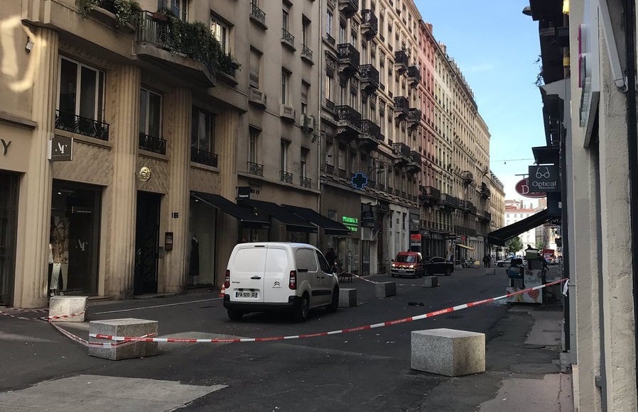 Ocho heridos tras explosión en Lyon, Francia