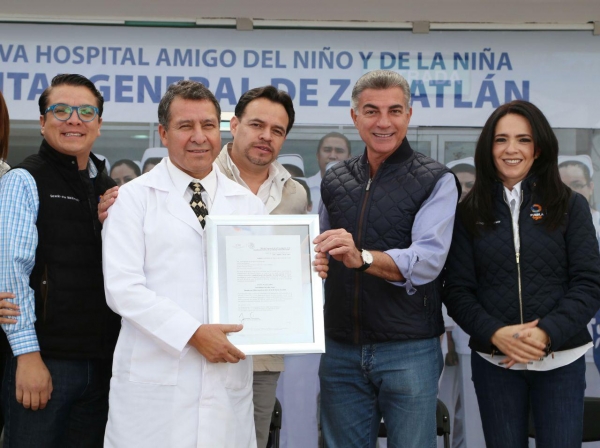 Gobierno federal certifica al Hospital General de Zacatlán