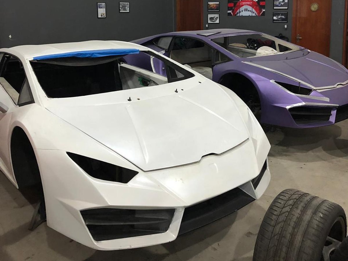 Desmantelan fábrica de Lamborghini y Ferrari piratas