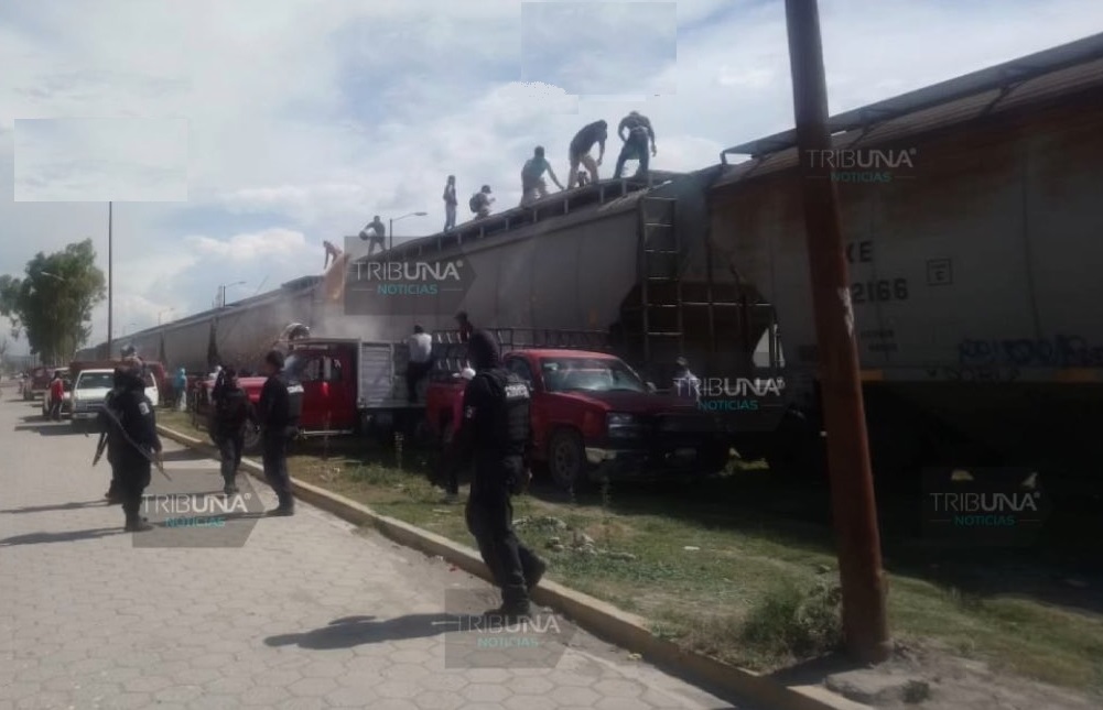Saquean tren por segunda vez en la semana en Cañada Morelos