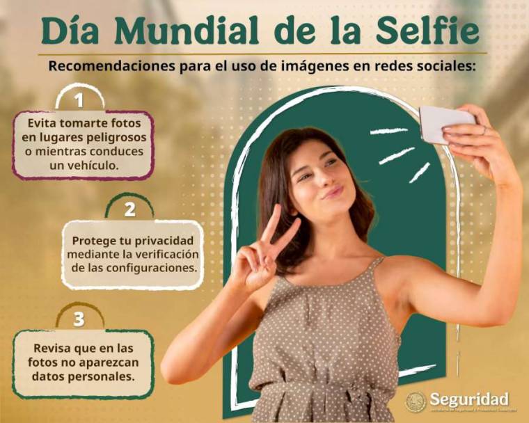 SSPC emite recomendaciones para promover el autocuidado al tomarse una selfie