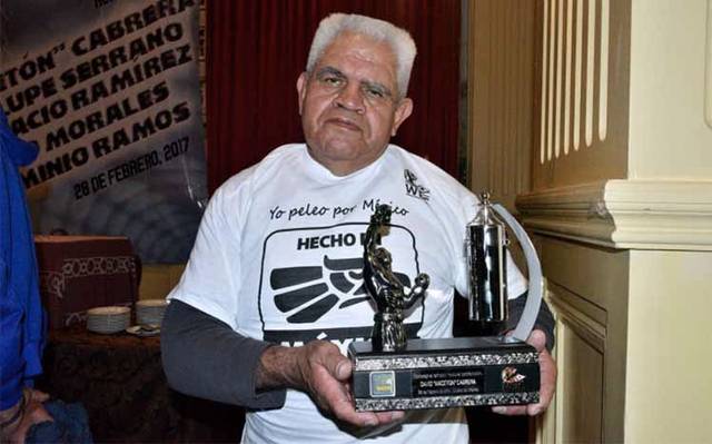 Adiós a El Macetón Cabrera, la leyenda que pasó de policía a boxeador