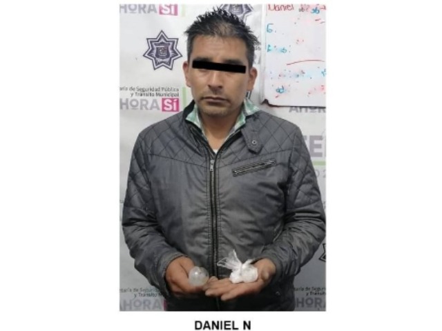 Detienen con droga a presunto colaborador de El Norteño en Xicotepec