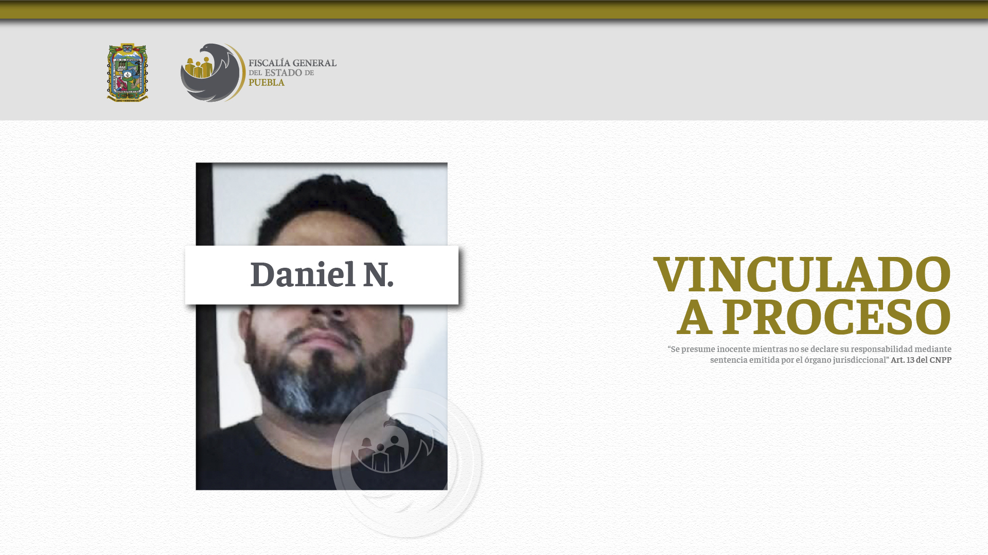 Vinculado a proceso a Daniel por trasladar autopartes robadas en Puebla